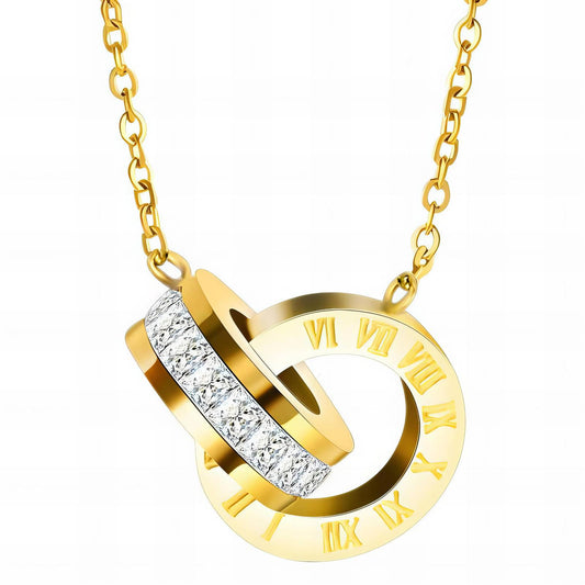 Novae by Viora - 18K Gold Plated Stainless Steel Necklace