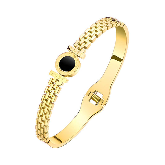 Haven by Viora - 18K Gold Plated Stainless Steel Bracelet