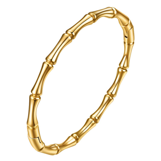 Rivelle by Viora - 18K Gold Plated Stainless Steel Bracelet