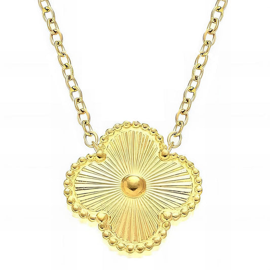 Althea by Viora - 18K Gold Plated Stainless Steel Necklace